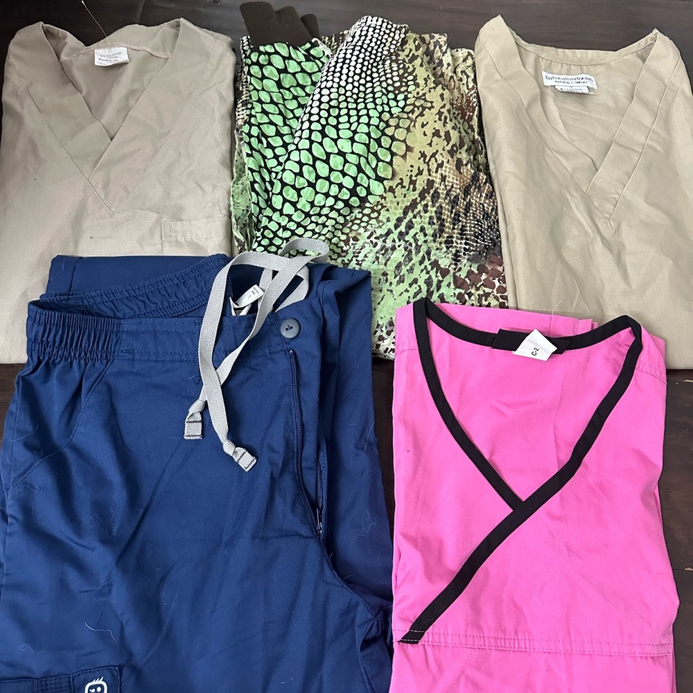 & Other Stories Pink and Beige Tops